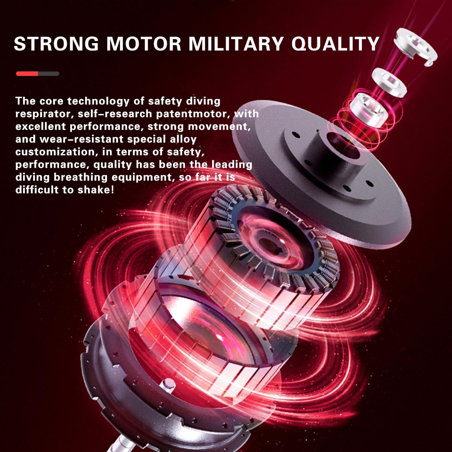 Military-grade brushless core
